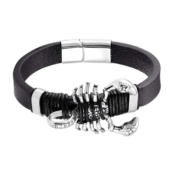 RIAX RIZON Leather Handmade Bracelet for Men