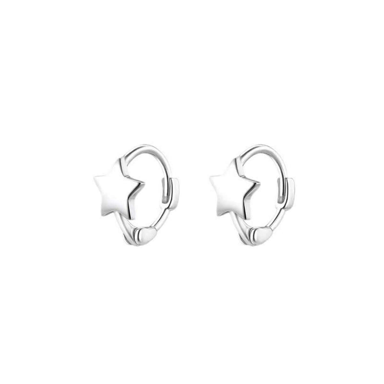 RIAX RIZON 925 Sterling Silver Star Earrings