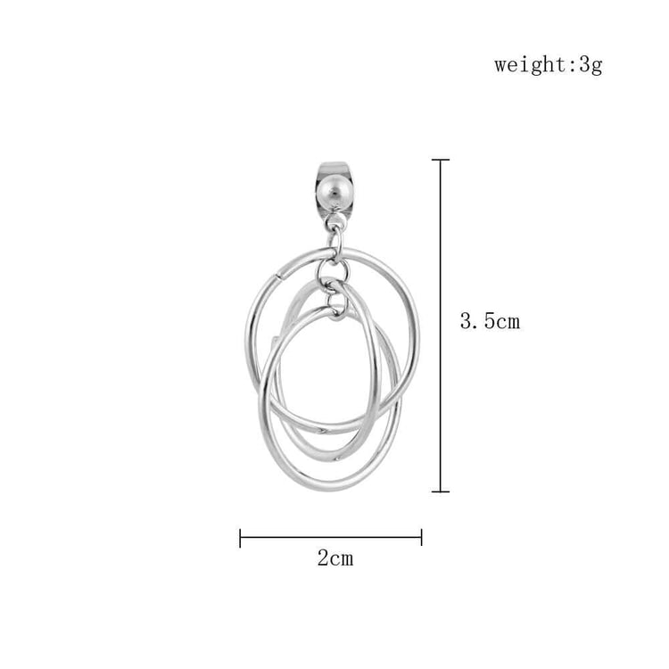 RIAX RIZON Classic Hoop Earrings