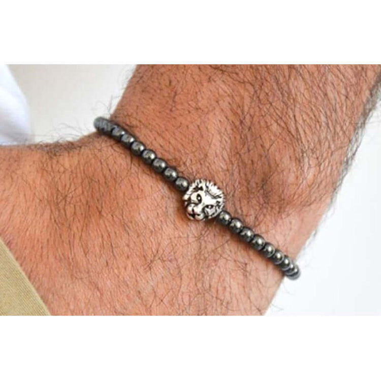 RIAX RIZON Glamour Men Fashion Beaded Hand Bracelet