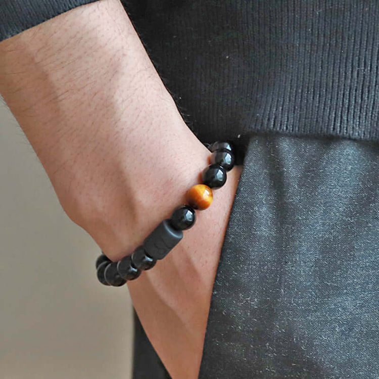 RIAX RIZON Cancer Constellation Bracelet Men Bracelet