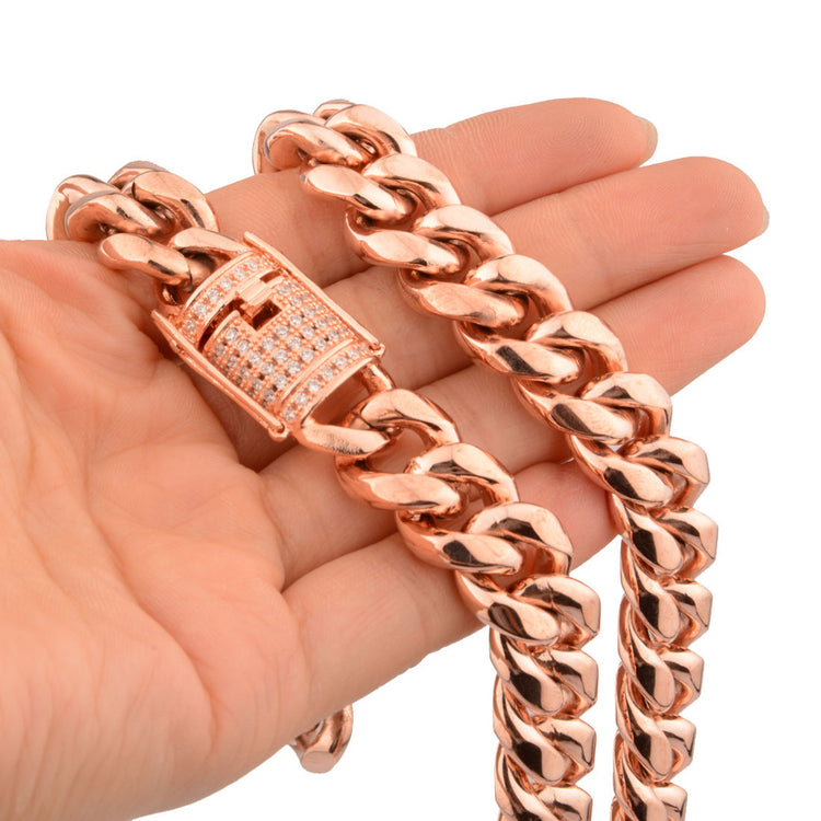 RIAX RIZON Gold Chain Necklace for Men