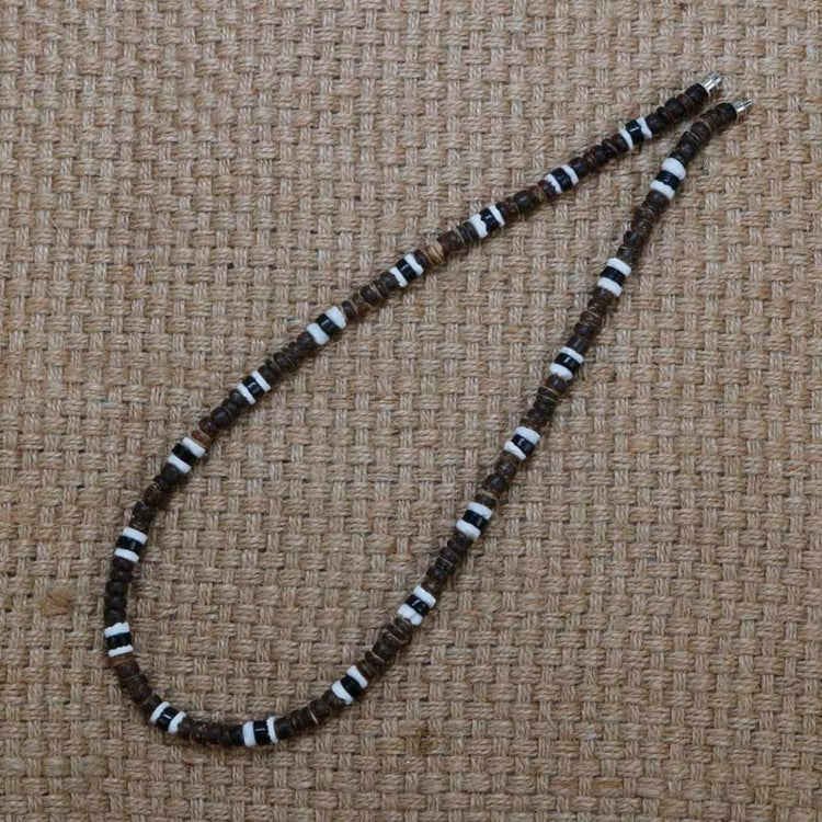 RIAX RIZON Men Tribe Ethnic Coconut Shell Necklace