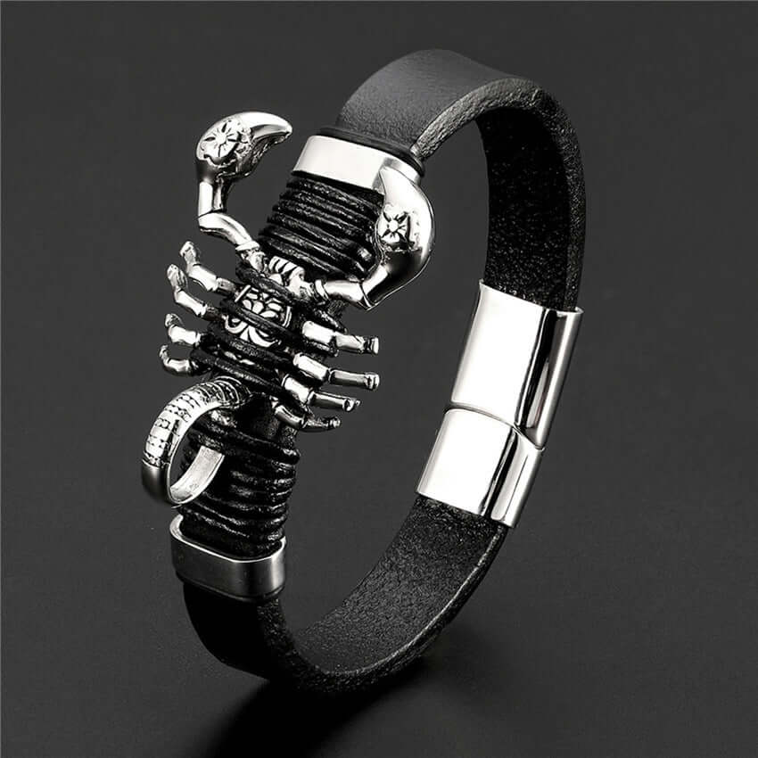 RIAX RIZON Leather Handmade Bracelet for Men