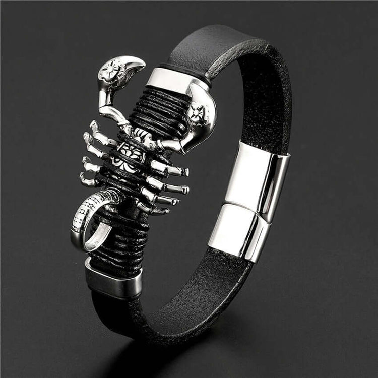 RIAX RIZON Leather Handmade Bracelet for Men