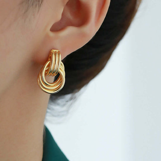 RIAX RIZON Luna Layered Hoop Earrings