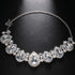RIAX RIZON Rhinestone Drop-Shaped Full Diamond Necklace