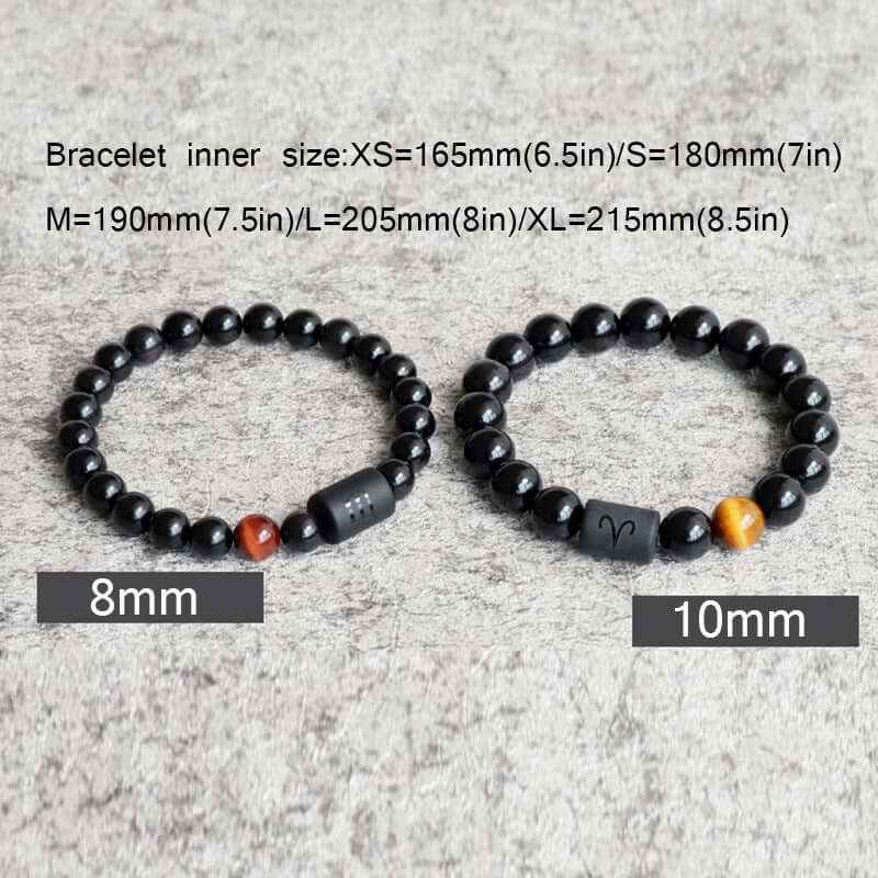 RIAX RIZON Cancer Constellation Bracelet Men Bracelet