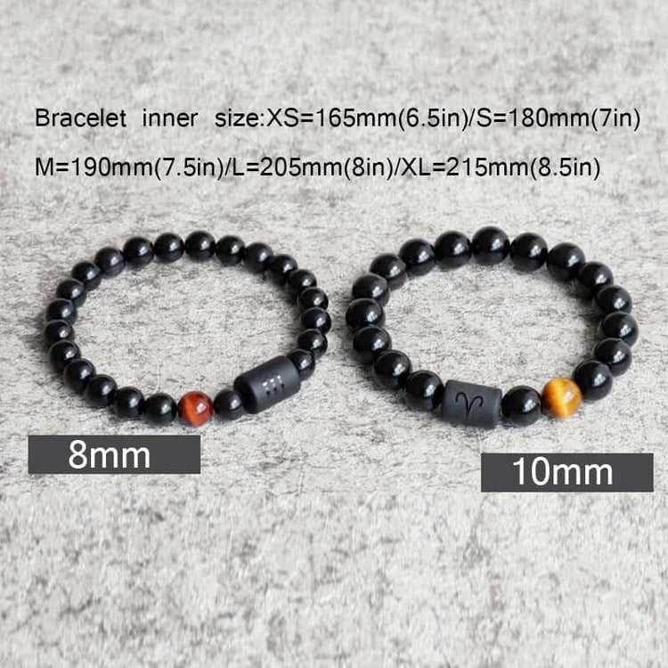 RIAX RIZON Cancer Constellation Bracelet Men Bracelet