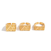 RIAX RIZON Sleek Geometric Ring for Men