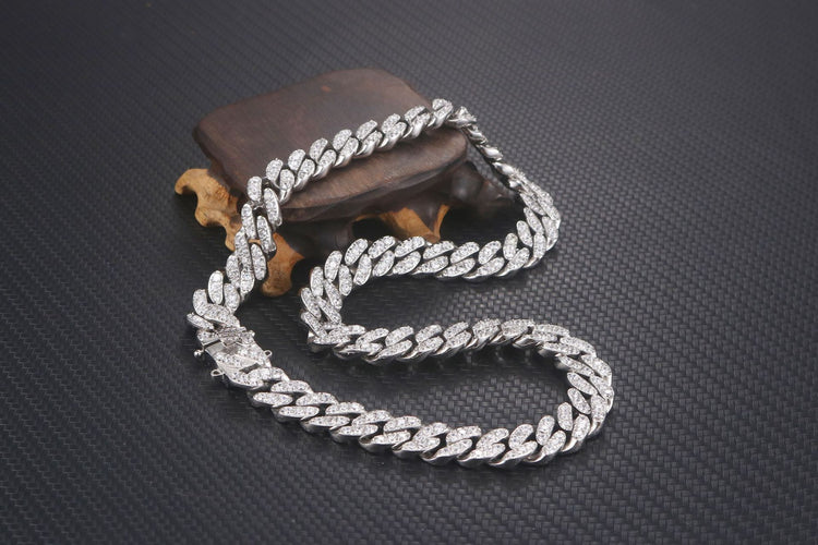 RIAX RIZON Cuban Titanium Steel Necklace for Men