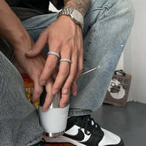 RIAX RIZON Cuban Diamond Fashion Ring for Men