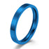 RIAX RIZON 3mm Stainless Steel Stackable Ring Plain Wedding Band