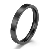 RIAX RIZON 3mm Stainless Steel Stackable Ring Plain Wedding Band