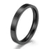 RIAX RIZON 3mm Stainless Steel Stackable Ring Plain Wedding Band