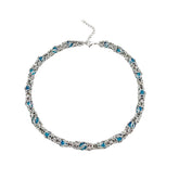 RIAX RIZON Sapphire Splice Necklace for Men