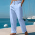 RIAX RIZON Cotton-Linen Straight-Leg Casual Pants