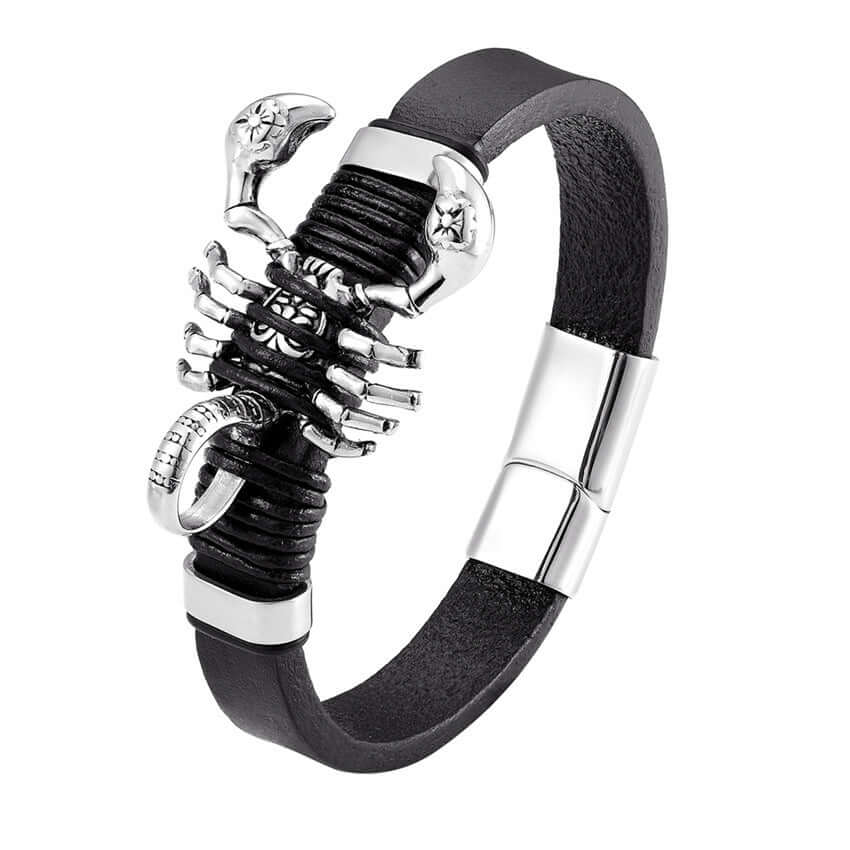RIAX RIZON Leather Handmade Bracelet for Men