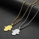 RIAX RIZON Fashion Men Fatima Pendant Necklace